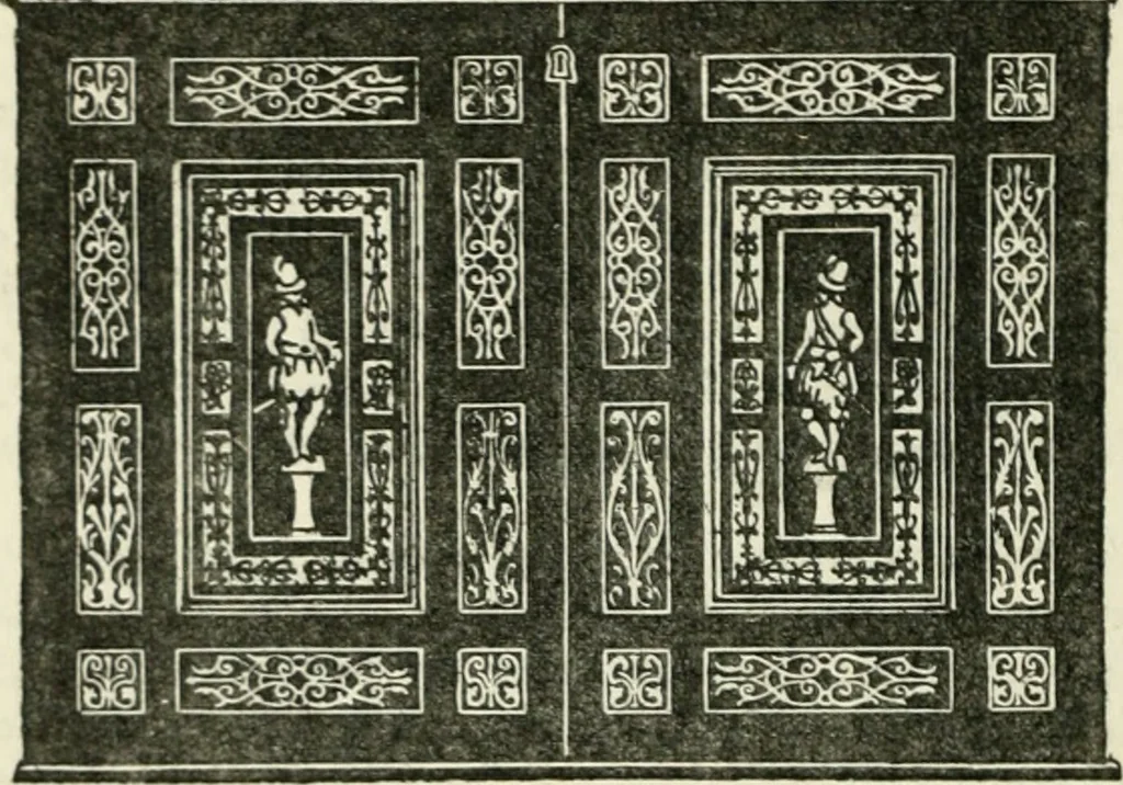 An illustration from L'ameublement français sous la renaissance, 1913, leaf 47