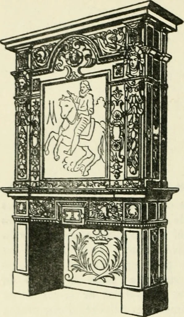 An illustration from L'ameublement français sous la renaissance, 1913, leaf 51
