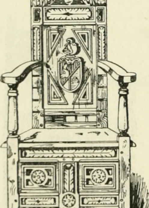 An illustration from L'ameublement français sous la renaissance, 1913, leaf 73
