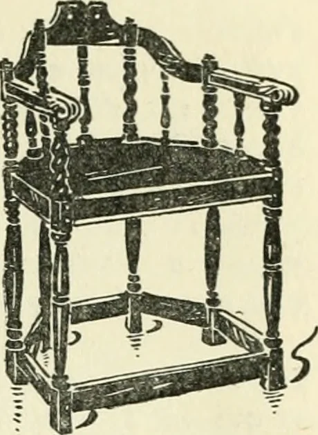 An illustration from L'ameublement français sous la renaissance, 1913, leaf 74