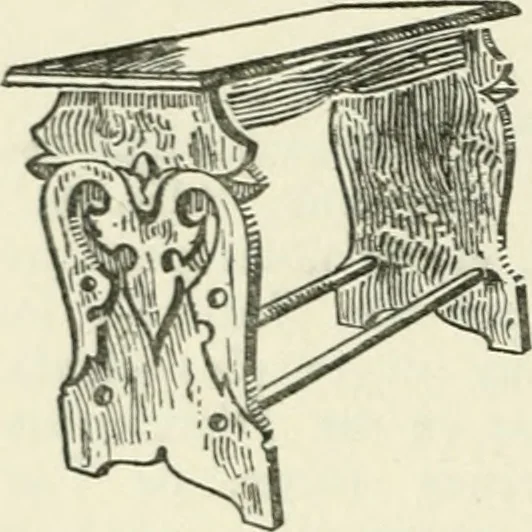 An illustration from L'ameublement français sous la renaissance, 1913, leaf 79