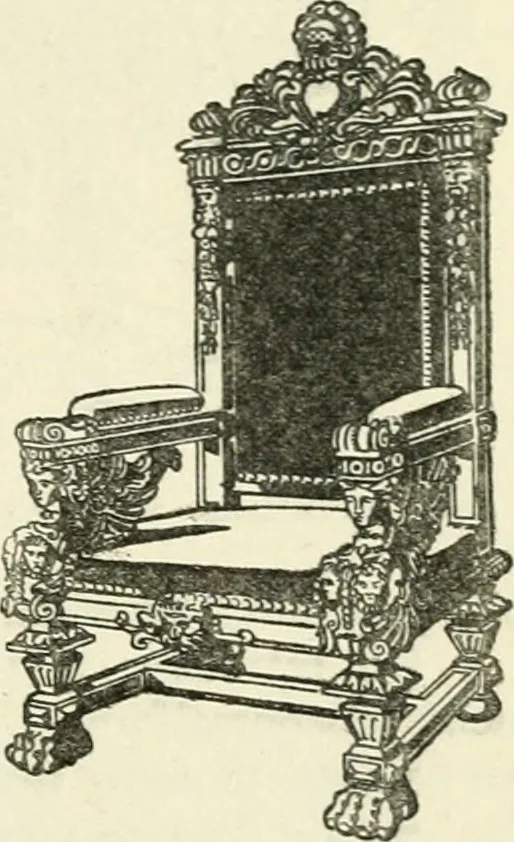 An illustration from L'ameublement français sous la renaissance, 1913, leaf 88