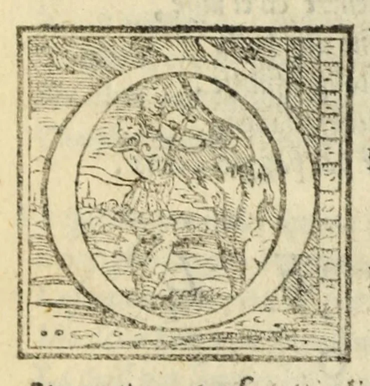 An illustration from L'amore di Trolio et Griseida, ove, Si tratta in bvona parte la Gverra de Troia, 1553, leaf 42