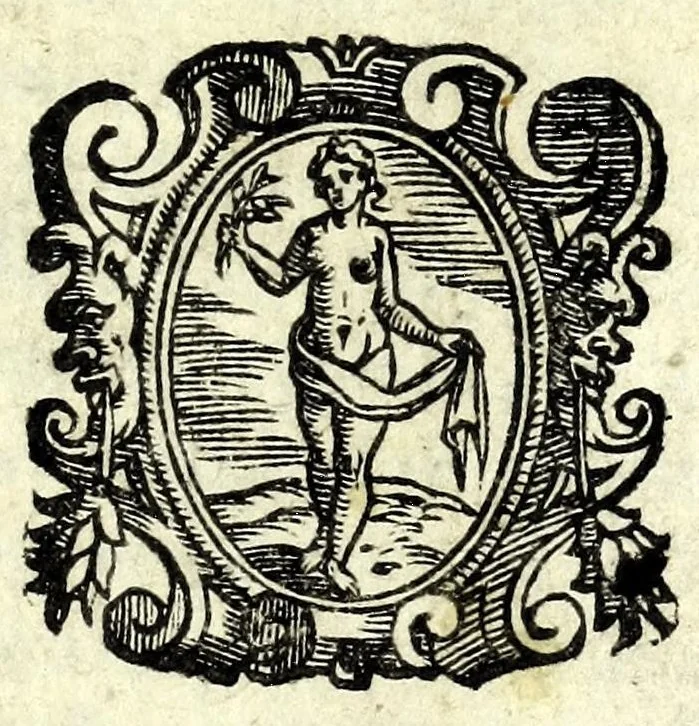 An illustration from L'amor givsto : egloga pastorale in napolitana, e toscana lingua, 1605, leaf 5