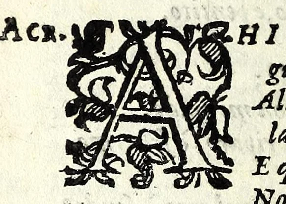 An illustration from L'amoroso sdegno : favola pastorale, 1598, leaf 122