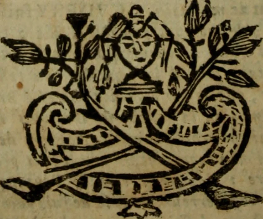 An illustration from La Mort de Caesar : tragédie, 1652, leaf 13
