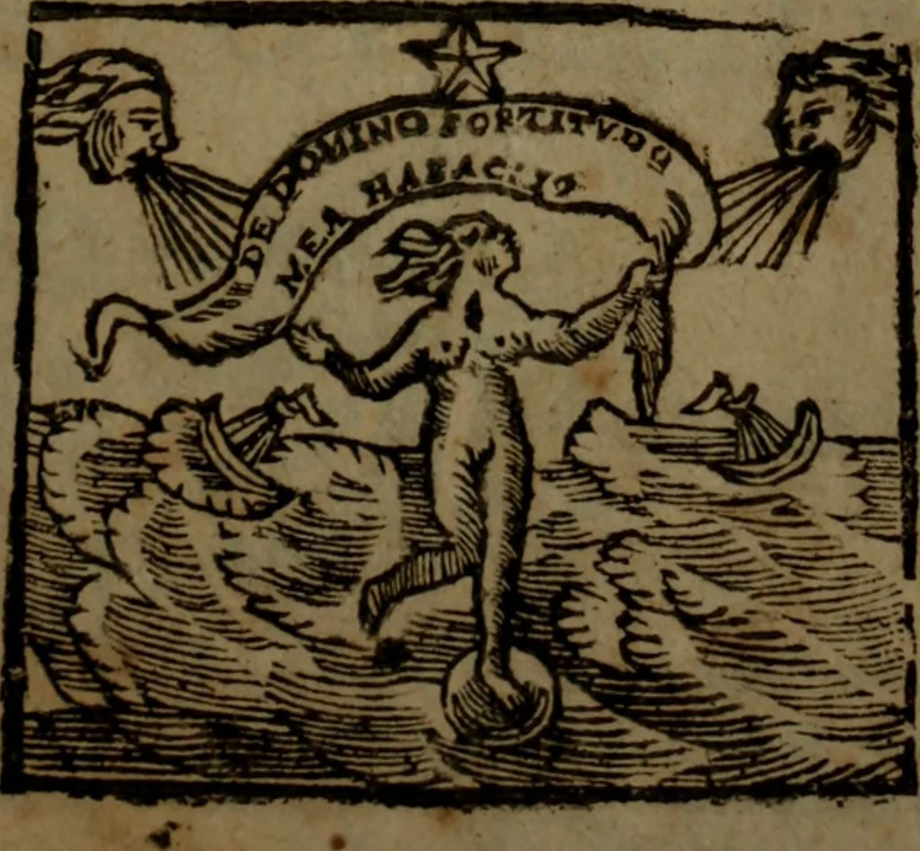 An illustration from La Mort de Caesar : tragédie, 1652, leaf 4