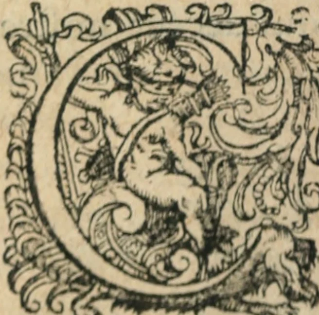 An illustration from La métamorphose du vertueux : livre plein de moralité, 1611, leaf 103