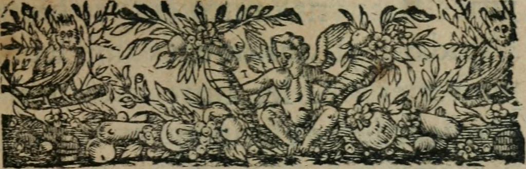 An illustration from La métamorphose du vertueux : livre plein de moralité, 1611, leaf 16