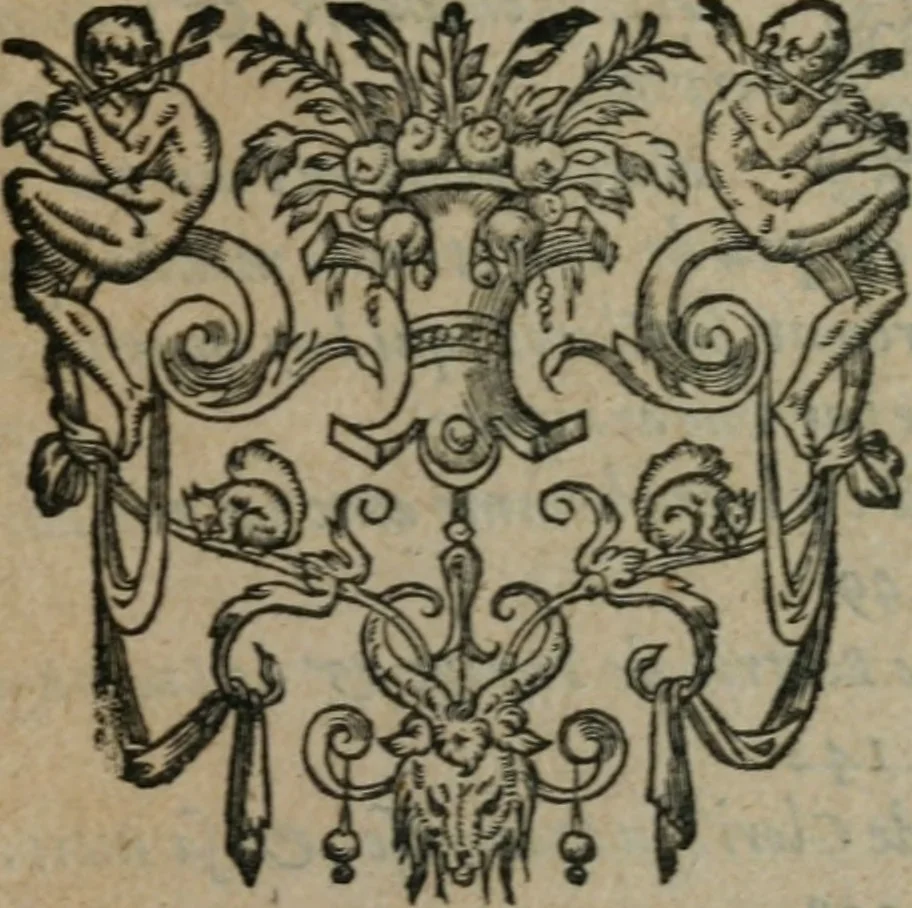 An illustration from La métamorphose du vertueux : livre plein de moralité, 1611, leaf 18