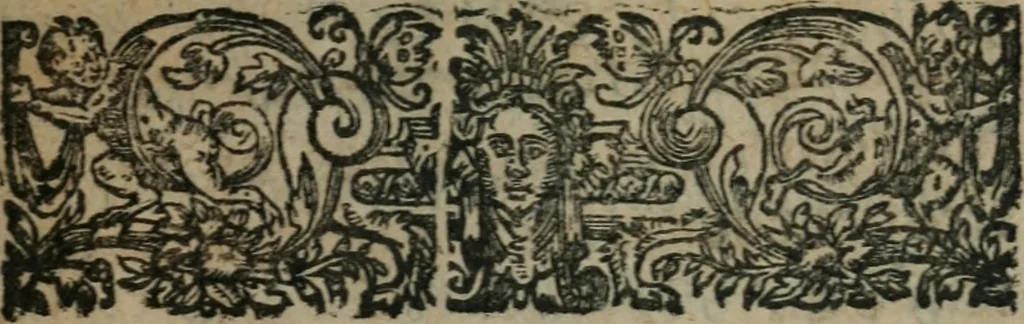 An illustration from La métamorphose du vertueux : livre plein de moralité, 1611, leaf 8