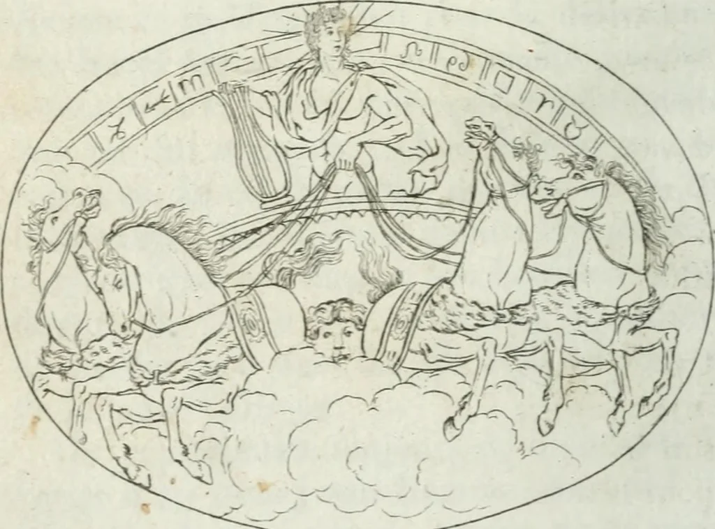 An illustration from La mythologie comparée avec l'histoire, 1822, leaf 165