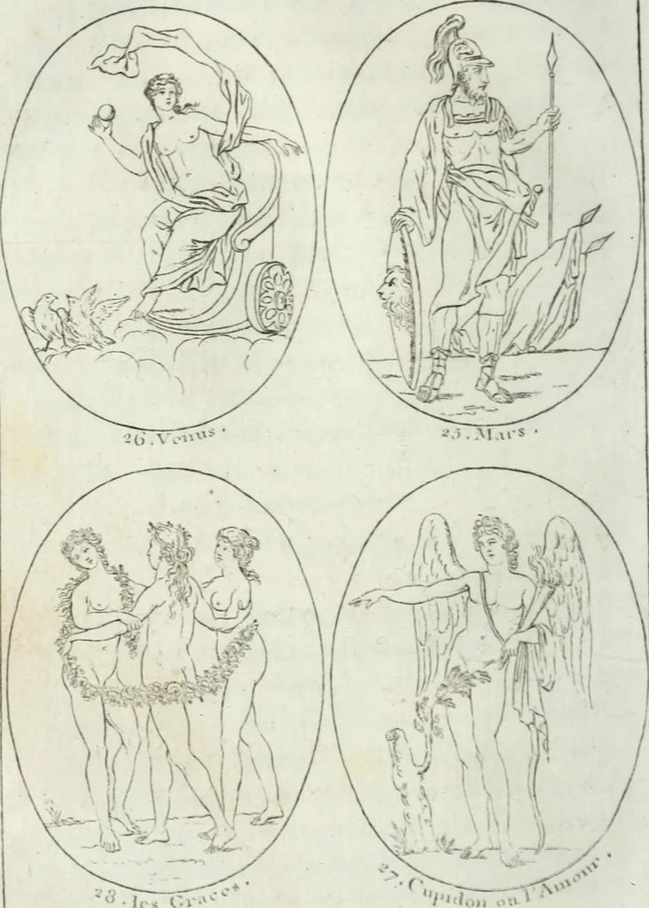 An illustration from La mythologie comparée avec l'histoire, 1822, leaf 239