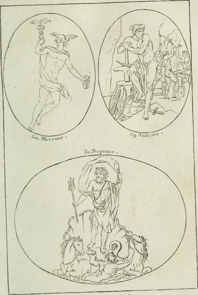 An illustration from La mythologie comparée avec l'histoire, 1822, leaf 262