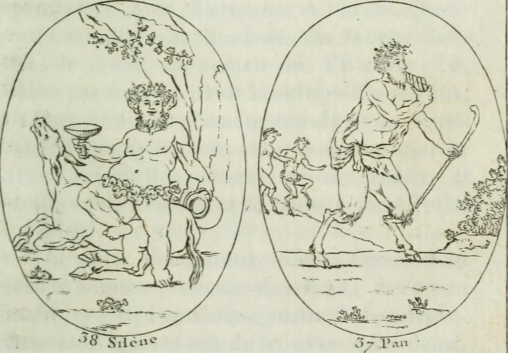 An illustration from La mythologie comparée avec l'histoire, 1822, leaf 306