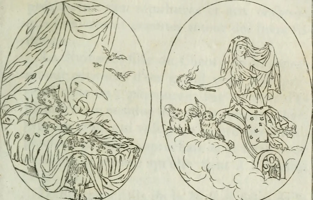 An illustration from La mythologie comparée avec l'histoire, 1822, leaf 338