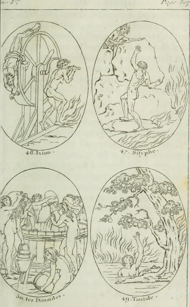 An illustration from La mythologie comparée avec l'histoire, 1822, leaf 346