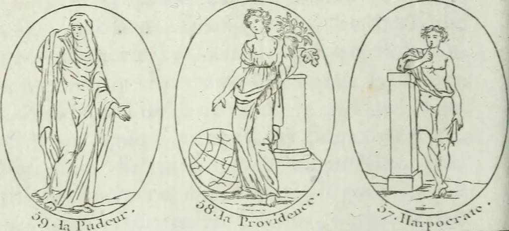 An illustration from La mythologie comparée avec l'histoire, 1822, leaf 353