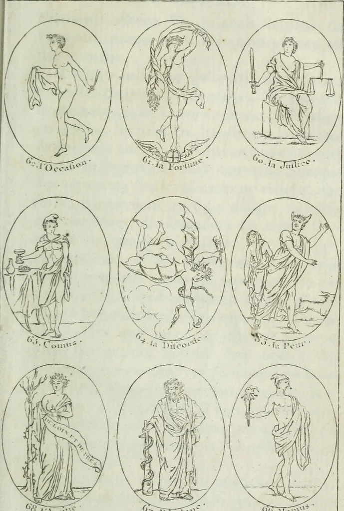 An illustration from La mythologie comparée avec l'histoire, 1822, leaf 362