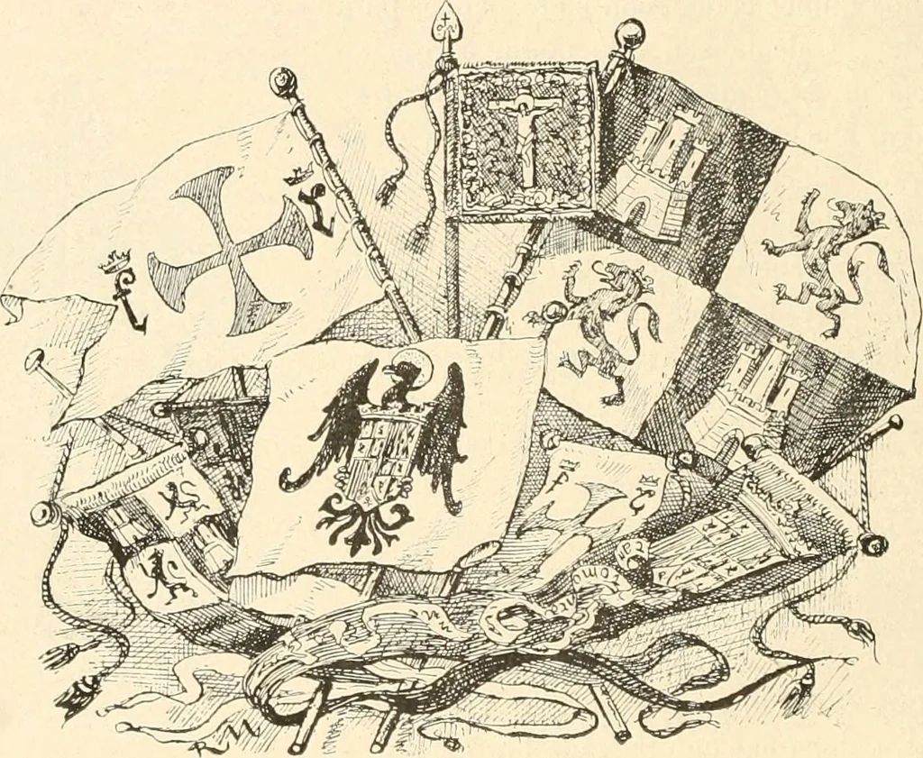 An illustration from La nao Santa María : memória de la Comisión Arqueológica Ejecutiva, 1892, 1892, leaf 20