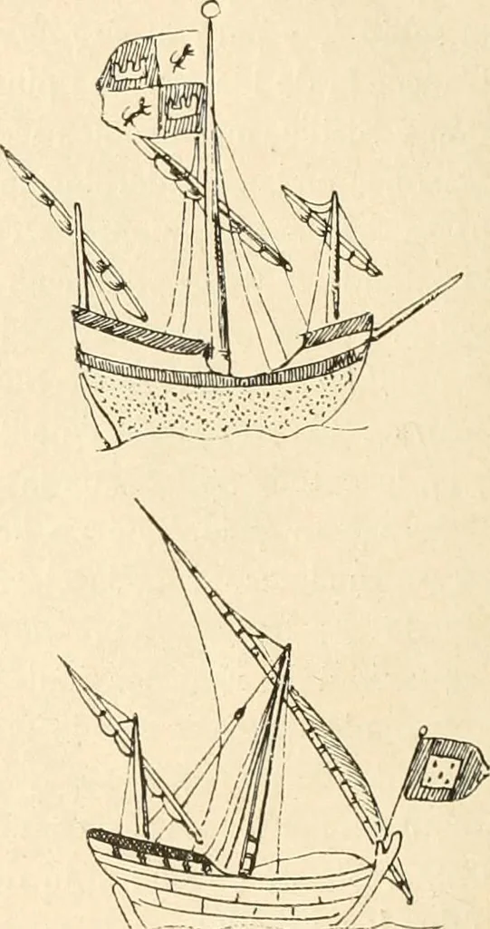 An illustration from La nao Santa María : memória de la Comisión Arqueológica Ejecutiva, 1892, 1892, leaf 22