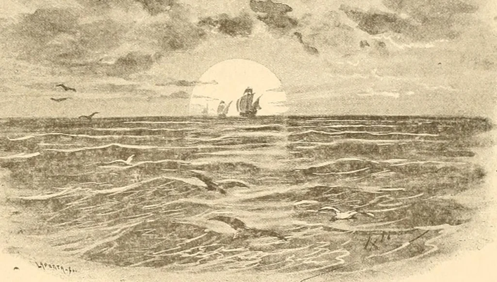 An illustration from La nao Santa María : memória de la Comisión Arqueológica Ejecutiva, 1892, 1892, leaf 51