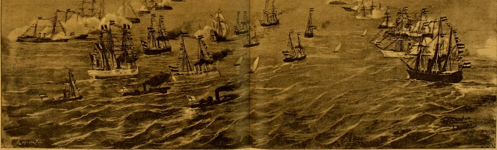 An illustration from La nao Santa María : memória de la Comisión Arqueológica Ejecutiva, 1892, 1892, leaf 57