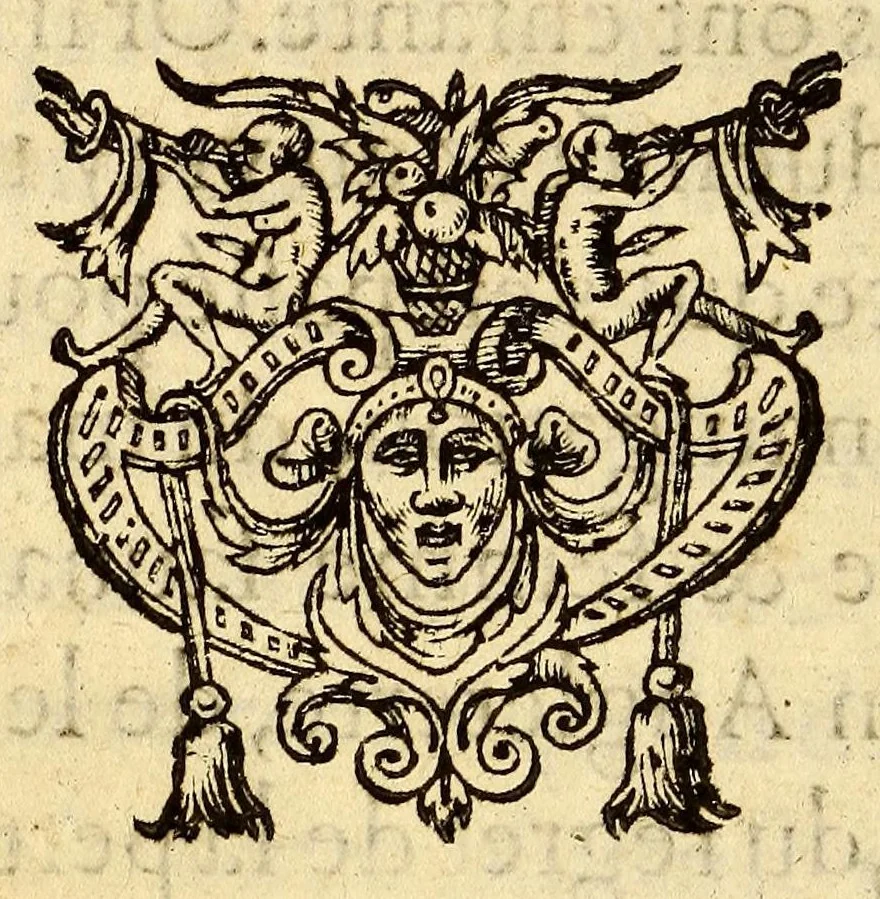 An illustration from La nauigation du capitaine Martin Forbisher [sic] Anglois, és regions de west & nordwest, en l'année M.D. LXXVII. : Contenant les moeurs & façons de viure des peuples, & habita[n]s d'icelles, auec le portraict de leurs habits & armes, & autres choses memorables & singulieres, du tout incognues par deça, 1578, leaf 88