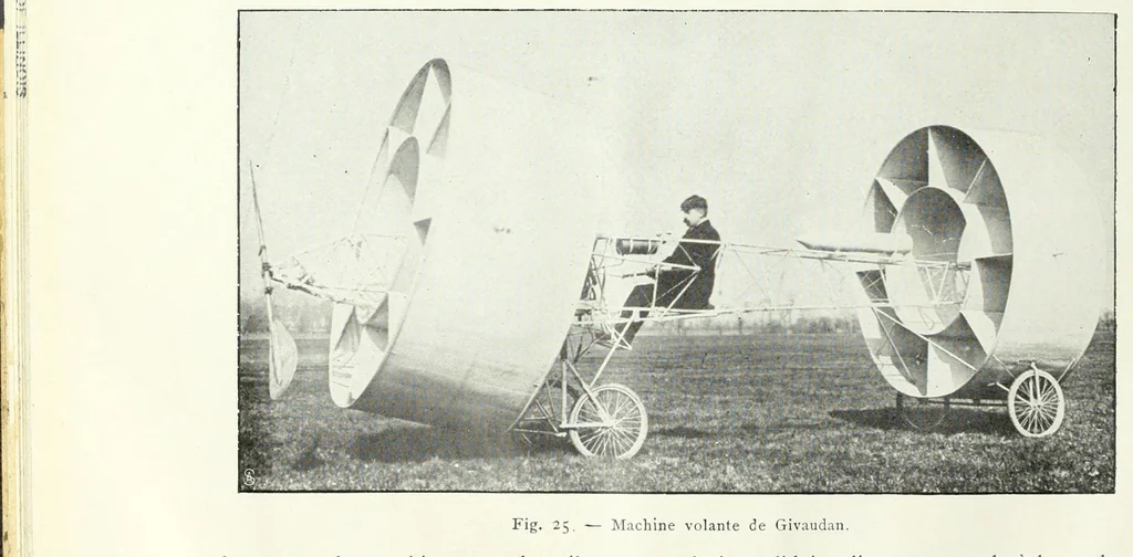 An illustration from La navigation aérienne;, 1910, leaf 106