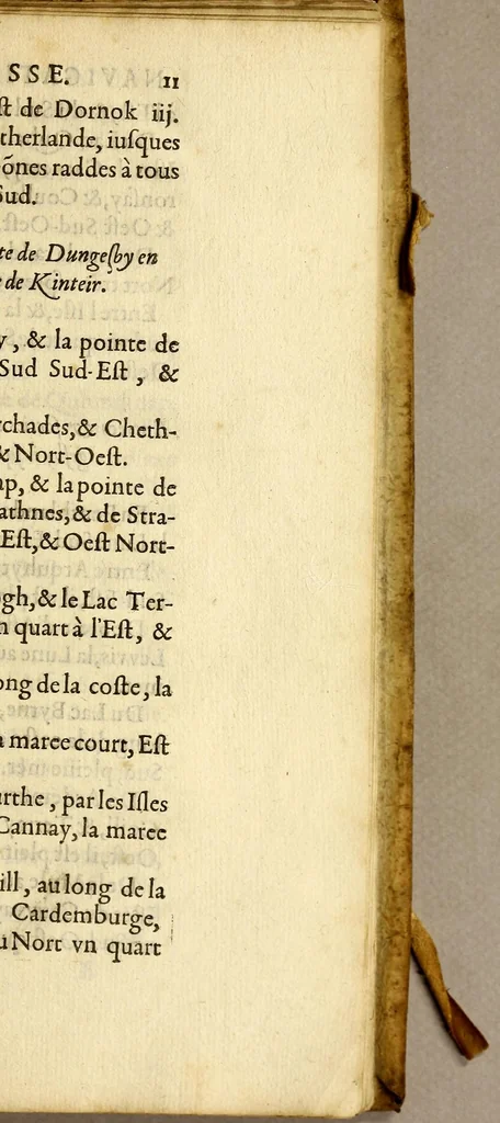 An illustration from La navigation du roy d'Escosse Iaques cinquiesme du nom, autour de son royaume, & Isles Hebrides & Orchades, soubz la conduicte d'Alexandre Lyndsay excellent pilote escossois., 1583, leaf 41