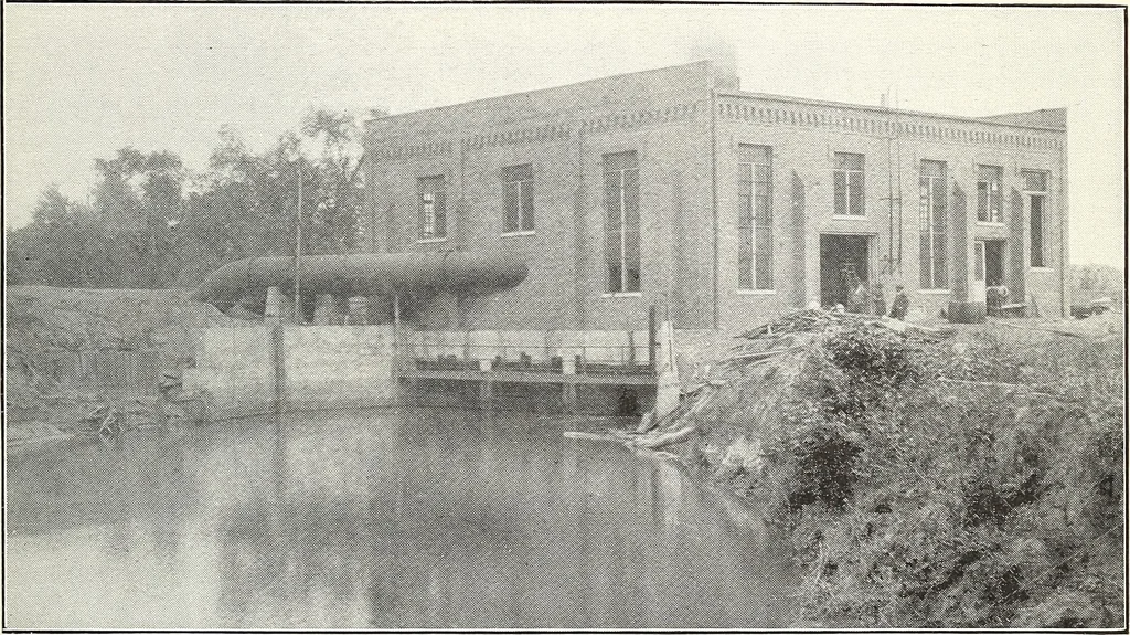 An illustration from Land drainage by means of pumps, 1915, leaf 40