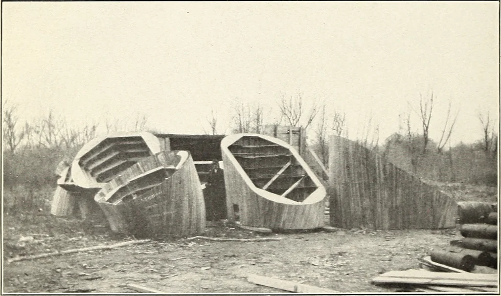 An illustration from Land drainage by means of pumps, 1915, leaf 45