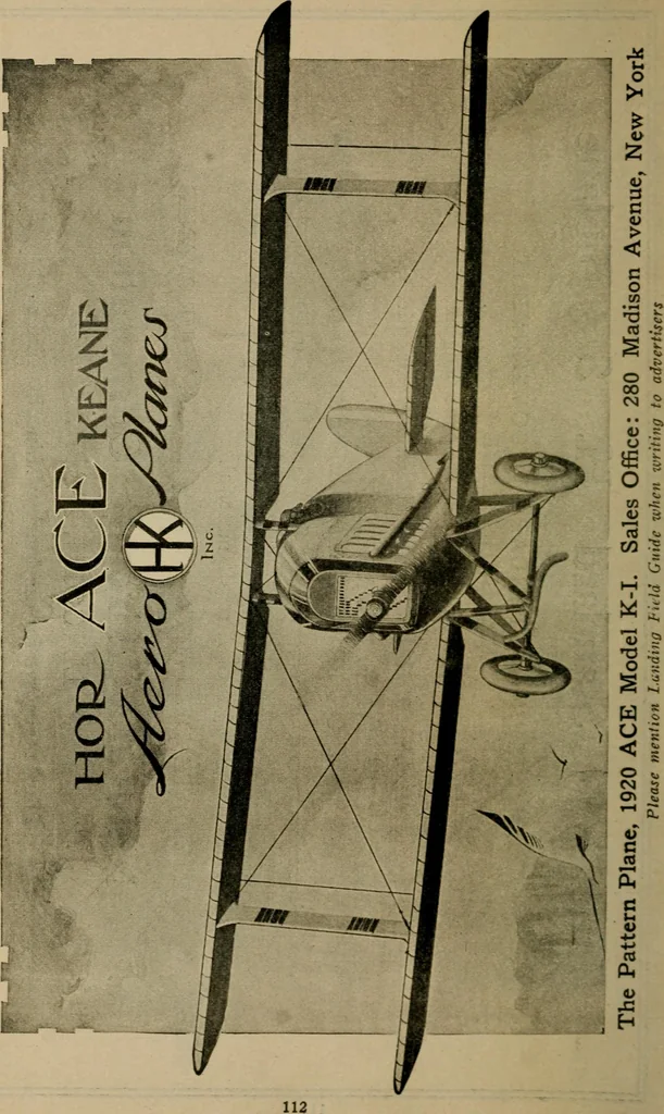 An illustration from Landing field guide and pilot's log book, 1920, leaf 115