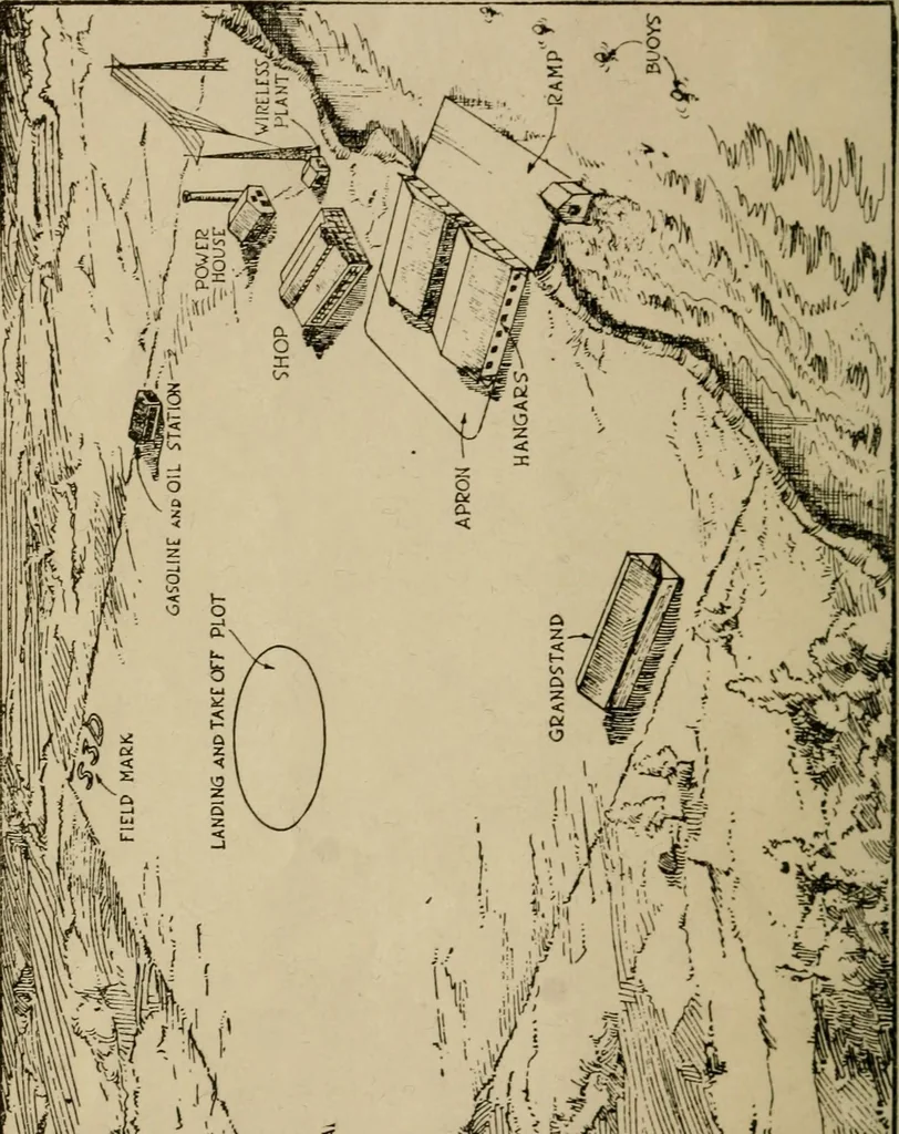 An illustration from Landing field guide and pilot's log book, 1920, leaf 5