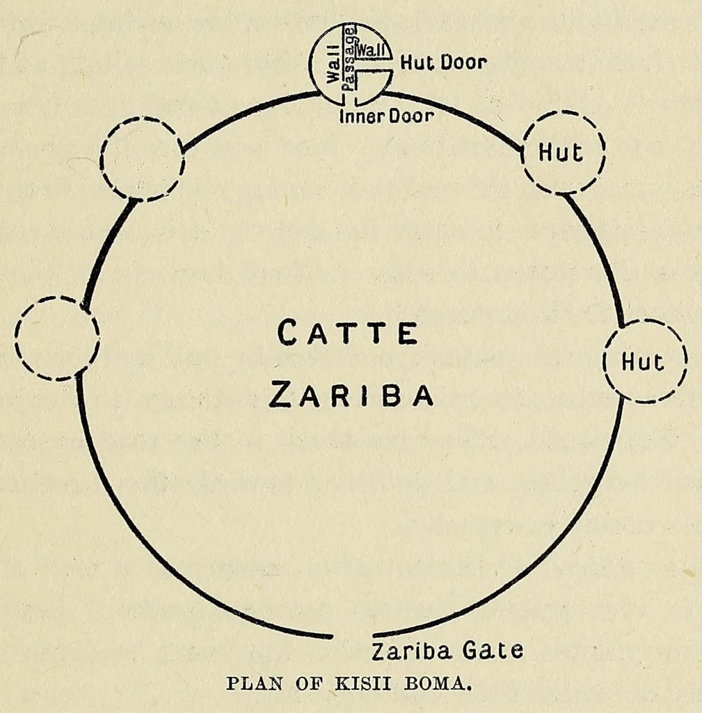 An illustration from The land of Zinj, being an account of British East Africa, its ancient history and present inhabitants, 1913, leaf 343