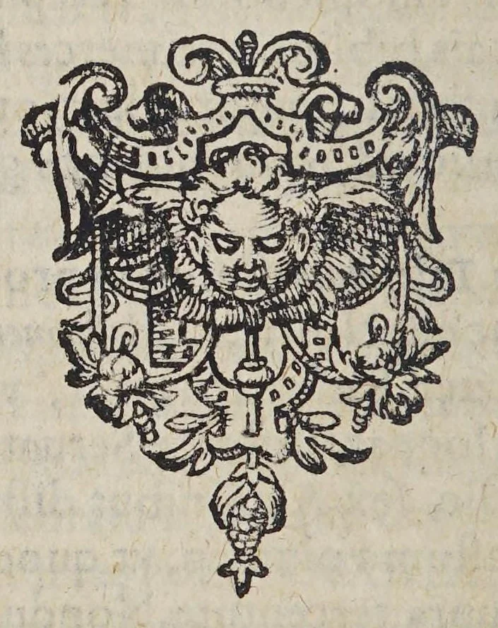 An illustration from L. Andreae Resensdii Eborensis, Poemata, epistolae historicae, orationes. : Quibus praeter exquisitum verborum delectum et ornatum et historiae admodum memorabiles continentur, 1613, leaf 322
