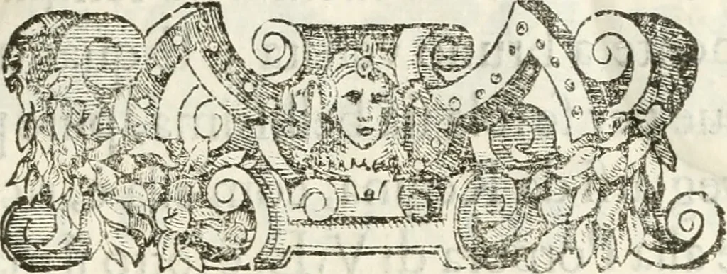 An illustration from L'Andromeda, 1639, leaf 6