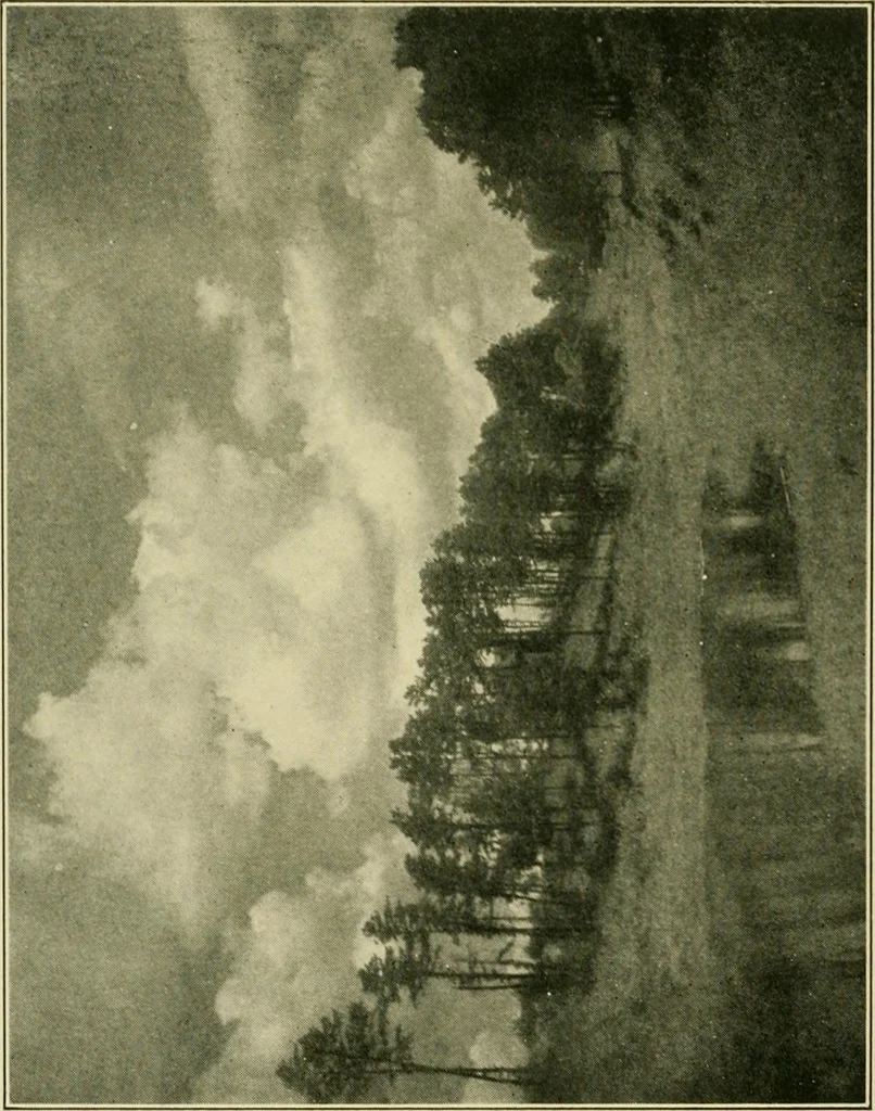 An illustration from The landscape beautiful; a study of the utility of the natural landscape, its relation to human life and happiness, 1910, leaf 71