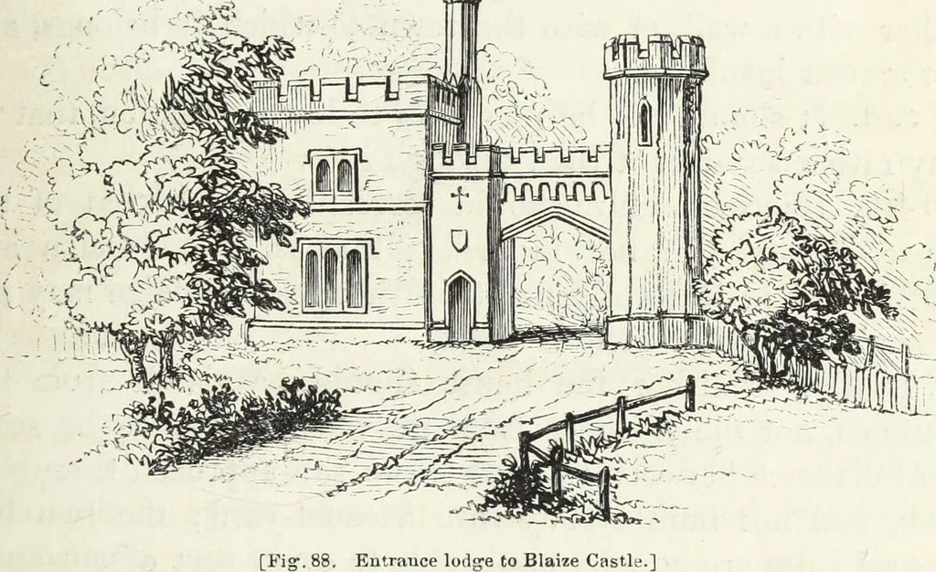 An illustration from The landscape gardening and landscape architecture of the late Humphry Repton, esq., being his entire works on these subjects : ...with historical and scientific introduction, a systematic analysis, a biographical notice, notes, and copious alphabetical index, 1840, leaf 292