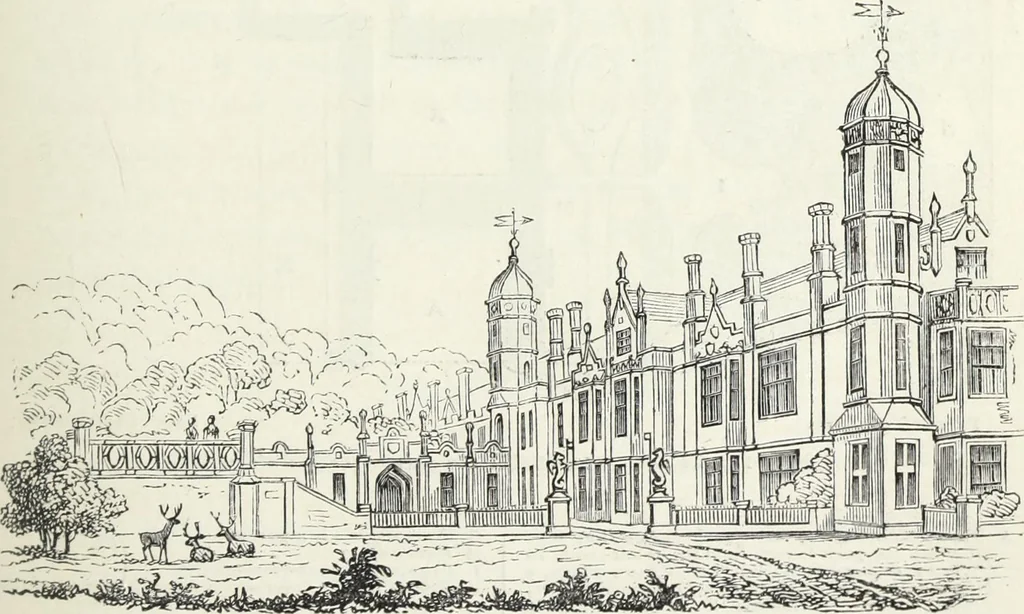 An illustration from The landscape gardening and landscape architecture of the late Humphry Repton, esq., being his entire works on these subjects : ...with historical and scientific introduction, a systematic analysis, a biographical notice, notes, and copious alphabetical index, 1840, leaf 460
