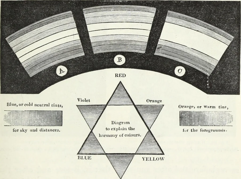 An illustration from The landscape gardening and landscape architecture of the late Humphry Repton, esq., being his entire works on these subjects : ...with historical and scientific introduction, a systematic analysis, a biographical notice, notes, and copious alphabetical index, 1840, leaf 494