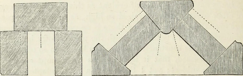 An illustration from The landscape gardening and landscape architecture of the late Humphry Repton, esq., being his entire works on these subjects : ...with historical and scientific introduction, a systematic analysis, a biographical notice, notes, and copious alphabetical index, 1840, leaf 585