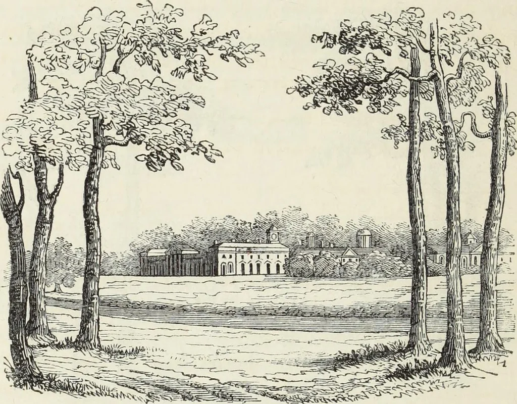 An illustration from The landscape gardening and landscape architecture of the late Humphry Repton, esq., being his entire works on these subjects : ...with historical and scientific introduction, a systematic analysis, a biographical notice, notes, and copious alphabetical index, 1840, leaf 589
