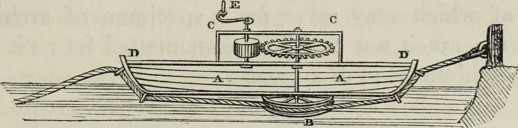 An illustration from The landscape gardening and landscape architecture of the late Humphry Repton, esq., being his entire works on these subjects : ...with historical and scientific introduction, a systematic analysis, a biographical notice, notes, and copious alphabetical index, 1840, leaf 208