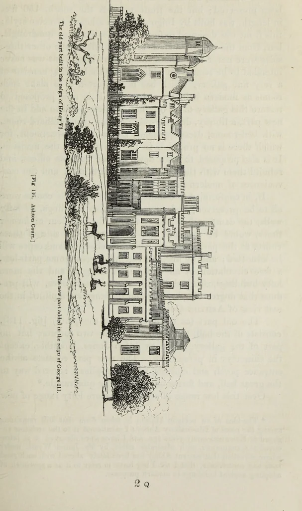 An illustration from The landscape gardening and landscape architecture of the late Humphry Repton, esq., being his entire works on these subjects : ...with historical and scientific introduction, a systematic analysis, a biographical notice, notes, and copious alphabetical index, 1840, leaf 338