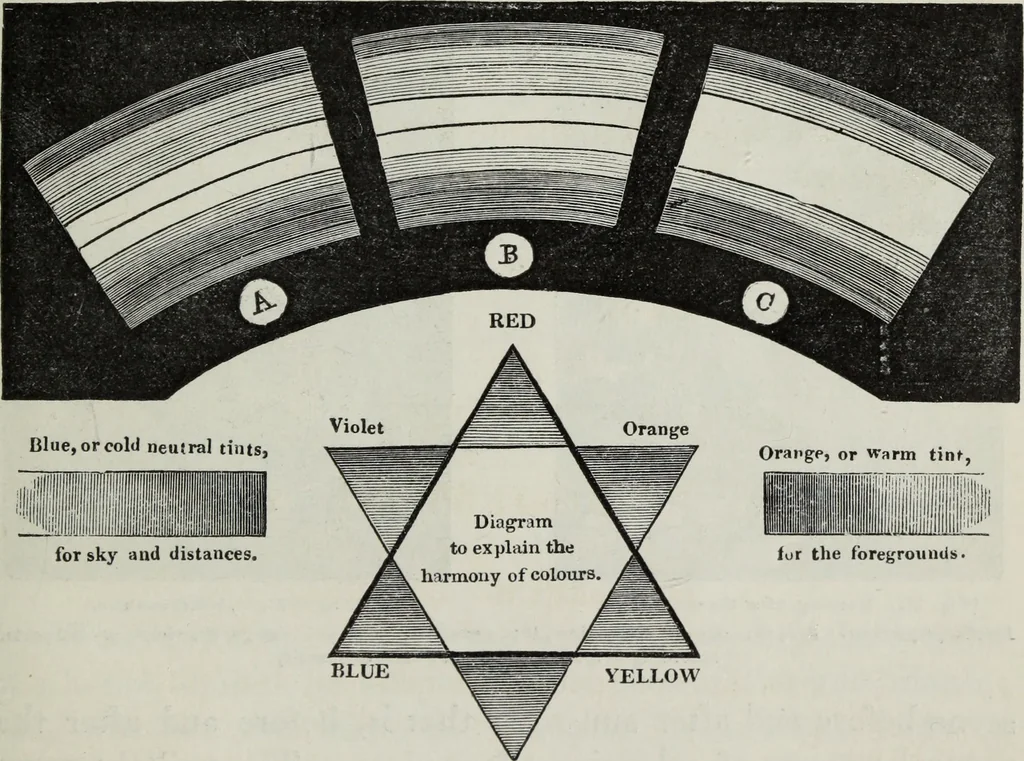 An illustration from The landscape gardening and landscape architecture of the late Humphry Repton, esq., being his entire works on these subjects : ...with historical and scientific introduction, a systematic analysis, a biographical notice, notes, and copious alphabetical index, 1840, leaf 494