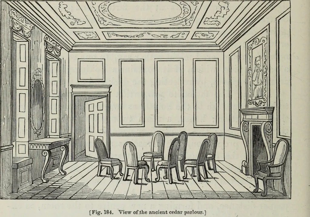 An illustration from The landscape gardening and landscape architecture of the late Humphry Repton, esq., being his entire works on these subjects : ...with historical and scientific introduction, a systematic analysis, a biographical notice, notes, and copious alphabetical index, 1840, leaf 501