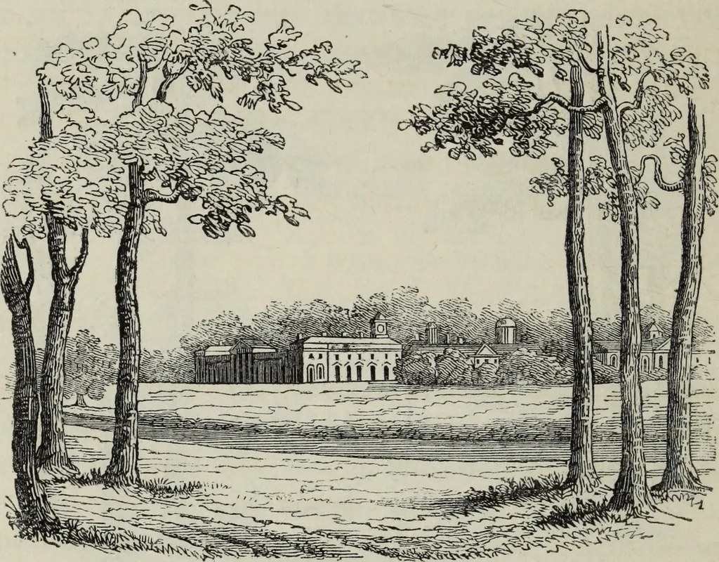 An illustration from The landscape gardening and landscape architecture of the late Humphry Repton, esq., being his entire works on these subjects : ...with historical and scientific introduction, a systematic analysis, a biographical notice, notes, and copious alphabetical index, 1840, leaf 589