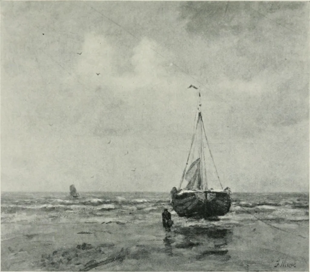 An illustration from Landscape painting and modern Dutch artists, 1906, leaf 120