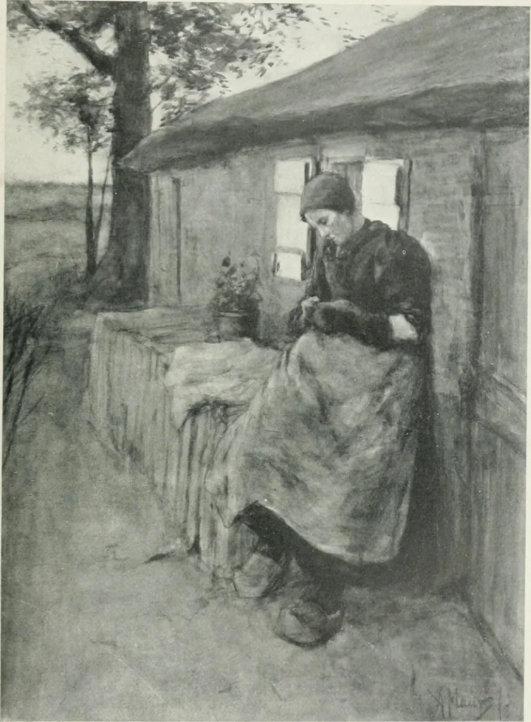 An illustration from Landscape painting and modern Dutch artists, 1906, leaf 168